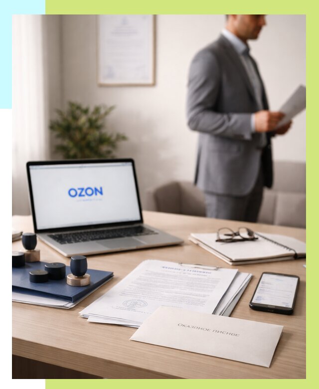 Отказное письмо для Ozon в Ревде от 3703 р. | Сертэкс